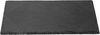 Planche à fromage japonaise naturelle de style minimaliste 25x12cm en forme de bande en ardoise pour sushi