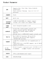 Perangkat Keamanan Rak Mount dengan Suplai Cadangan, Router Ganda 1U, Firewall Terbaik, Redundansi Router, Wifi Firewall, Daya Ganda