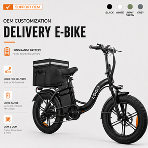 Bicicleta Eléctrica con Llantas Gruesas 20x4.0, 48V 50Ah, Motor de Alta Velocidad 750W 1000W, Servicio de Logotipo Personalizado - Product Image 1