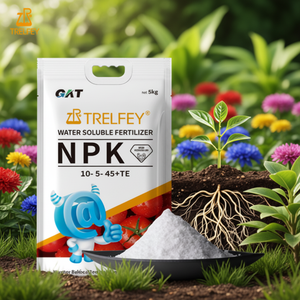 Fertilizante NPK 10-5-45 Soluble en Agua para Aplicación Pre-Cosecha para Mejorar la Vida Útil - Product Image 1