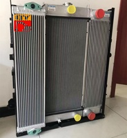 Radiator Assy Oil Cooler Wheel Loader WA320PZ-6 WA320-6 419-03-48101 419-03-42100 dengan Braket 100kg Tahan Lama
