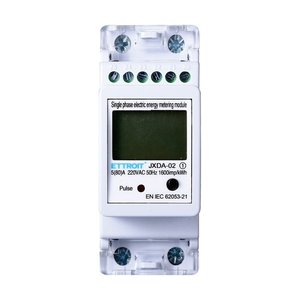 220V 5(80) un contatore di elettricità per uso domestico occupa 2 moduli ferroviari DIN-materiali/apparecchiature elettriche - Product Image 3