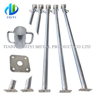 Precio Puntales Italianos Ajustable Usados Metálicos 3 m De Construction Galvanizados - Product Image 4