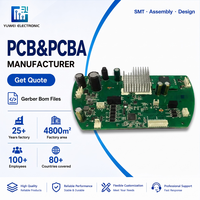 Assemblage clé en main de cartes PCBA pour la robotique, service de fabrication de cartes PCB personnalisées OEM SMT pour contrôleurs de robots