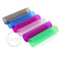 Tube de moulage en acrylique transparent de grande taille pour bride/aquarium 16-1000mm Matériau PMMA Services de moulage et découpe sur mesure Longueur personnalisée Livraison rapide