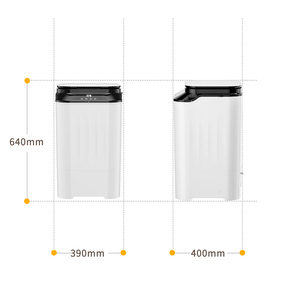 Nettoyeur de chaussures électrique commercial à ultrasons avec fonction de lavage à l'eau froide, de lavage de chaussettes et de lustrage pour baskets - Product Image 2