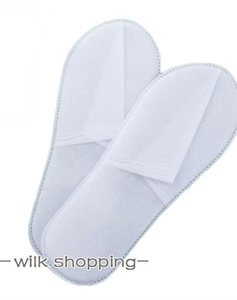 Chaussons d'hôtel lavables antidérapants à bout fermé, pratiques pour les voyages, les spas, les chambres d'hôtel et les piscines. - Product Image 3