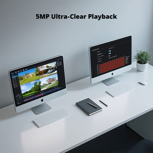 5MP POE <span class=keywords><strong>Camera</strong></span> CMOS cảm biến Sony IR tầm nhìn ban đêm ngoài trời ống kính cố định chống phá hoại IP67 P2P hỗ trợ mạng SD âm thanh hai chiều - Product Image 5