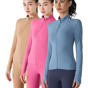 YC166 femmes hiver automne fermeture éclair vestes manches longues garder au chaud élégant chaud coût coupe-vent en plein air aventure haut/vestes - Product Image 1