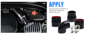 Tuyau d'admission en silicone haute performance, fabricant spécialisé de tuyaux en silicone pour systèmes d'intercooler - Product Image 4