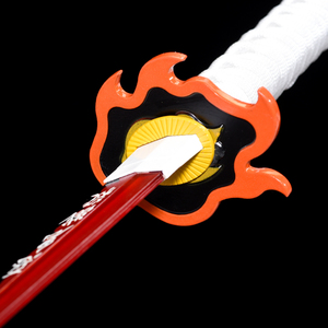 <span class=keywords><strong>Espada</strong></span> Katana Luminosa Mejorada de <span class=keywords><strong>Rengoku</strong></span> Kyojuro del Popular Anime Demon Slayer, Accesorio de Cosplay, para Colección y Decoración - Product Image 2