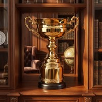 Trophée en métal personnalisé JINZUN pour événements sportifs, or/argent, grand format, trophée en métal de qualité supérieure, récompense de compétition, cadeau pour champion