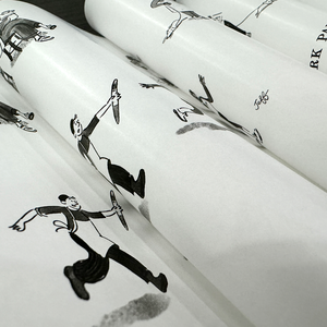 Printed Eco-Friendly Wrapping Paper 100% Virgin Pulp for Small Orders-17-100gsm MOQ 100 Assorted Colors Shields Sparkles Every - Product Image 6