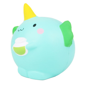 ของเล่นไดโนเสาร์นุ่มนิ่มน่ารัก TPE บีบแล้วคืนตัวช้า บรรเทาความเครียด สำหรับเด็กอายุ 2-4 ปี ของเล่นบีบเล่นได้ เหมาะสำหรับเด็กทุกเพศ เป็นของขวัญ - Product Image 3