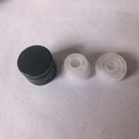 Bouchon de bouteille d'huile d'olive en aluminium et plastique, taille standard 31,5 mm, avec insert en plastique imprimé personnalisé pour bouteilles en verre