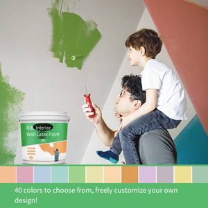 สีทาผนังภายในบ้าน สูตรน้ำ ลาเท็กซ์ <span class=keywords><strong>ป</strong></span>ลอดสารพิษ <span class=keywords><strong>ป</strong></span>้องกันเชื้อรา กลิ่นสะอาด  อะคริลิกเคลือบผิว สำหรับตกแต่งบ้าน (ตัวอย่างฟรี) - Product Image 5