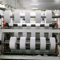 Étiquette en papier auto-adhésif thermique direct ECO, rouleau jumbo, 1535mm x 6000m, colle adhésive permanente