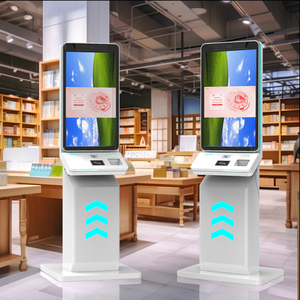 طابعة تفاعلية متعددة الوظائف قائمة على الأرضية ، آلة دفع كشك ، كشك دفع ذاتي الخدمة - Product Image 3