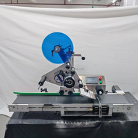 Machine automatique d'application d'étiquettes autocollantes sensibles à la pression pour boîtes, sachets et sacs, destinée aux contenants alimentaires, cartes, couvercles et pochettes