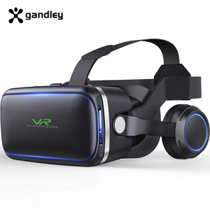 GandIey Lunettes de jeu confortables <span class=keywords><strong>Casque</strong></span> de réalité virtuelle <span class=keywords><strong>Casque</strong></span> de réalité virtuelle Lunettes <span class=keywords><strong>3D</strong></span> <span class=keywords><strong>VR</strong></span> 4K + Display pour Metaverse & Stream Gaming - Product Image 1