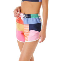 Vente en gros de shorts de bain vierges pour femmes avec logo en caoutchouc personnalisé shorts de bain longs de grande taille
