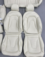 Accessoire automobile, sièges sport RS6 RS7, sièges baquet en fibre de carbone, sièges sport de course, cuir personnalisé pour Audi A3 A4 A5 A6 A7 A8 Q3 Q5 Q7