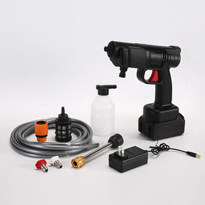 Portable Wireless High Pressure Water Pump Lithium Battery Rechargeable Car Wash Machine <b>Spray</b> Gun Electric Household Tool - Product Image 6