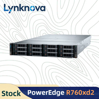 Servidor en Rack PowerEdge R760xd2, Servidor de Almacenamiento de Gran Capacidad con 28x3.5 Unidades, Disponible en Stock