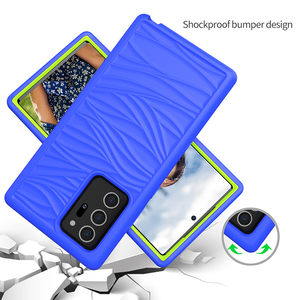 Coques de téléphone portable en silicone 2 en 1, protection arrière, absorption d'armure, pour <span class=keywords><strong>Samsung</strong></span> NOTE20 NOTE20P - Product Image 2