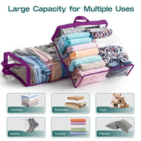 Organisateur de sac de rangement en PVC pour draps de lit stockage de la literie