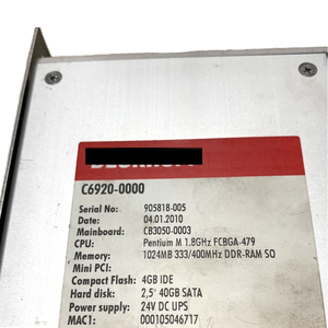 Controlador Industrial BECKHOFF C6920-0000 C6920-0010 C6920-1008-0010 para Motores AC, Máquinas de Automatización de Plástico, en Buen Estado C69 - Product Image 5