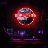 Lampu Neon LED Custom Dropshipping dengan Desain Gratis untuk Toko, Perusahaan, Kantor, Rumah, Pesta Pernikahan, Penerangan, Lampu Neon Custom