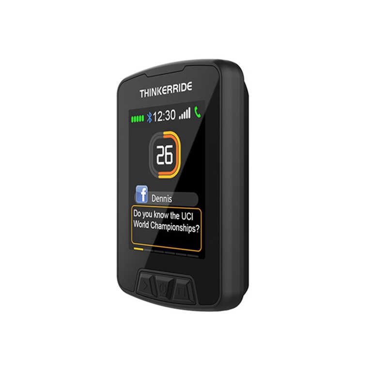 Durable Muti-languages Wireless Gps Big Screen Bicycle Computer Odometer