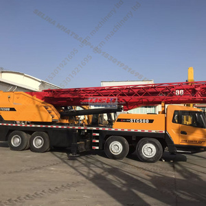 Grúa Móvil Todoterreno Sany STC800 Usada de Alta Calidad en Buen Estado, Grúa de 80t para Trabajos de Construcción - Product Image 4