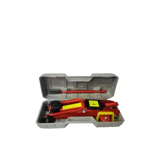 Red Made In China 2 Ton Hydraulic Floor Jack With Customer Case For Lifting And Repair