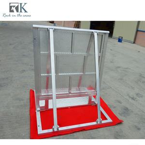 Barrière de foule en aluminium à forte capacité de charge, clôture pliable de sécurité - Product Image 5