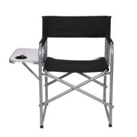 Chaise de camping et de plage pliante multifonctionnelle moderne pour l'extérieur, nouvelle chaise de directeur compacte et portable en métal pour le jardin et la pêche