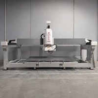 Sierra de puente HKNC-560 PLUS con software italiano, máquina CNC multifunción para procesamiento de granito y mármol, corte de encimeras y fregaderos