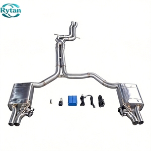 Système d'échappement Catback en acier inoxydable à soupapes Rytan Performance Valvetronic pour Audi <span class=keywords><strong>Rs6</strong></span> C7 <span class=keywords><strong>4</strong></span>.0tt 2018 - Product Image 6
