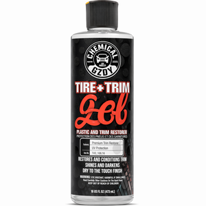 Gel Restaurador Profesional para Molduras de Neumáticos, Brillo Negro Intenso, para Plástico, Goma, Vinilo, Resistente a los Rayos UV, para Molduras Exteriores - Product Image 1