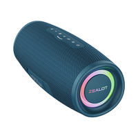 Altavoz Inalámbrico para Exteriores de Alta Calidad, Resistente al Agua IPX6, Altavoz Inalámbrico Portátil ZEALOT S56