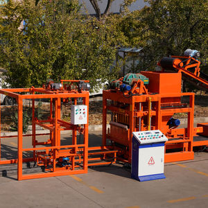 Máquina Automática para Fabricar Bloques <span class=keywords><strong>de</strong></span> Hormigón QTJ4-25, Idea <span class=keywords><strong>de</strong></span> Negocio Exitosa en África - Product Image 3