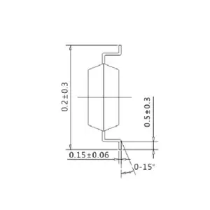 BC004BS Optical Photo MOS FET Relé Veículo Automático Teste Segurança Modem E/S Módulo 40V 2A Relé de Estado Sólido SSR