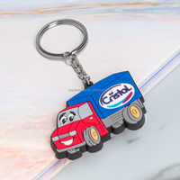 Porte-clés souvenir 3d personnalisé porte-clés code qr souvenir porte-clés en caoutchouc pvc