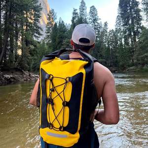 Free Sample Factory Custom Logo Travel Durable Airtight Zipper Ocean PVC <b>Stylish</b> <b>Waterproof</b> 30L Rafting <b>Backpack</b> for Swimming - Product Image 2