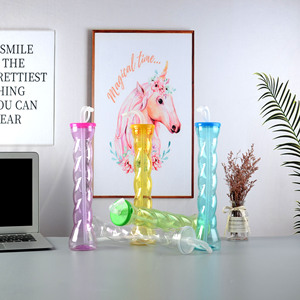 Vaso para Granizados con Forma de Palmera de Coco, 400 ml, con Pajita, Plástico PET, Color Personalizado, Logotipo Personalizado, Venta al por Mayor - Product Image 4