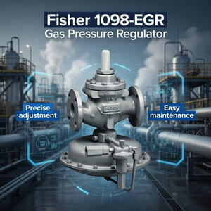 1098-EGR 1098H-EGR เครื่องปรับแรงดันก๊าซธรรมชาติสำหรับใช้งานในอุตสาหกรรม - Product Image 4