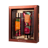 2PCS Parfums originaux Wholesale Skin Care Gift Set Parfum et lotion pour le corps Splash Flower Fragrance Mist Crème hydratante