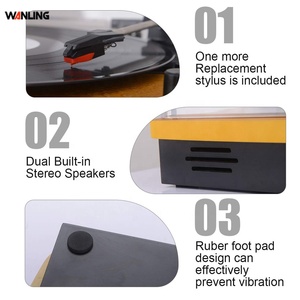 <span class=keywords><strong>TOCADISCOS</strong></span> de velocidad Variable con <span class=keywords><strong>convertidor</strong></span> <span class=keywords><strong>MP3</strong></span>, venta al por mayor, reproductor de discos portátil - Product Image 3