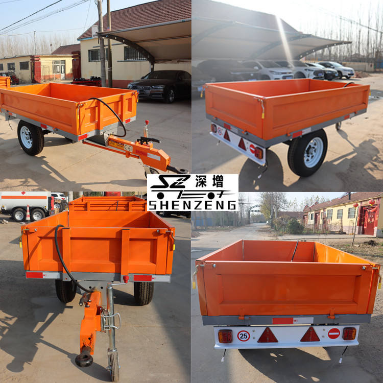 7c-1 小型農業用トラクター ダンプトレーラー 1000kg積載可能